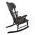 Antique Wooden Rocking Chair w/ Leather Seat Nursery Child Small Adult 2 thumbnail