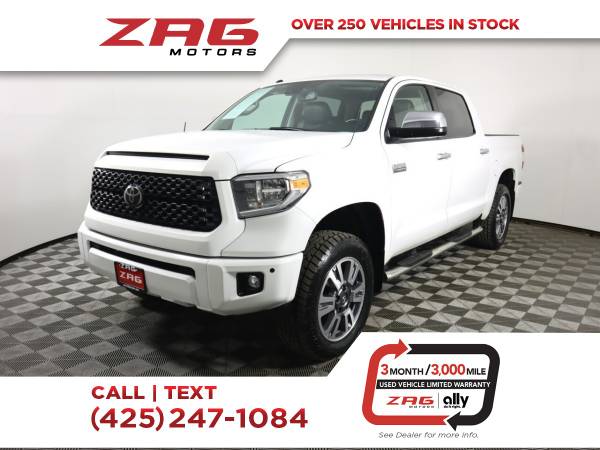 2019 Toyota TUNDRA 4WD Platinum - $46,995 (_Toyota_ _TUNDRA 4WD_ _Truck_)63654705427329120