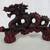 Chinese Traditional Feng Shui Red Mythical Dragon 8" Length 3 thumbnail
