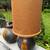 Pair 2 Vintage MCM Modern Art Pottery Large Bulbous Table Lamp Signed 3 thumbnail