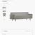 High end couch GEIGER .. gray leather $900 and white cloth 12 thumbnail