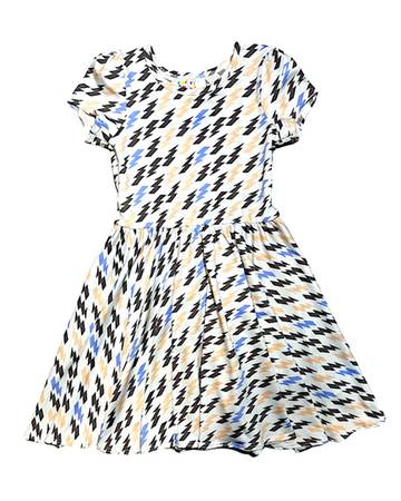 Dot Dot Smile Thunderbold Cap Dress Size Girls 8/10 New with Tags 1
