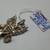 .925 Sterling Silver Diamond Cut Eagle Pendant 4 thumbnail