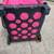 Zuca Sport Pink Stuffed Insert Black Frame 17" Roller Luggage with Pin 12 thumbnail