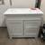 New 36.5” Bath Vanity Cabinet with Solid Surface Top 1 thumbnail