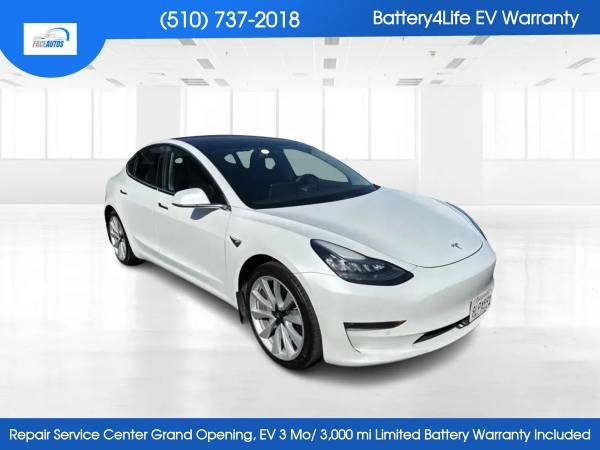 2019 Tesla Model 3 Long Range Sedan 4D 1