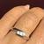 White Gold Ring (Size 5) with 3 Natural Diamonds Stones 5 thumbnail