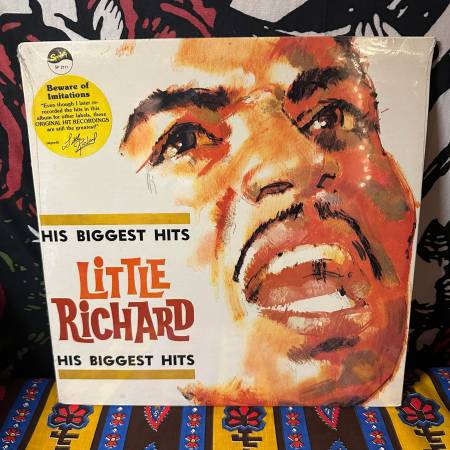 SEALED True Vintage Little Richard - His Greatest Hits Vinyl Record LP 1