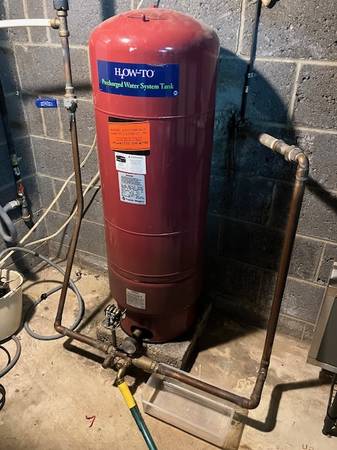 well tanks with manifold and pressure sw 1