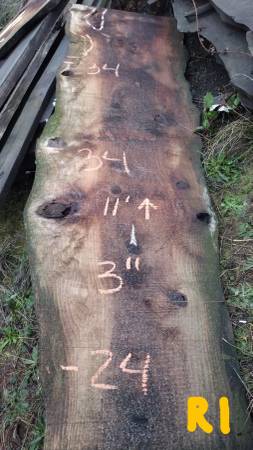 Redwood slabs- air dried several years