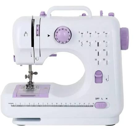Portable Sewing Machine - 12 Built-in Stitches, 2 Speed, Double Thread 1