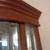 Large Mahogany Bowed Front Cabinet>w/ Light/ 5 Shelves > Like New 3 thumbnail