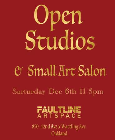 Open Studios and Open House at Faultline Artspace Saturday! 1