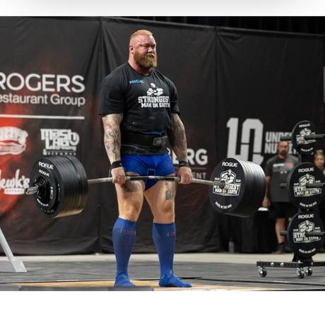 Brian Shaw strong man competition 1