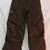 Burton Brown Dayride Winter Ski Snow Cargo Pants Boys Youth M 7 /8 1 thumbnail