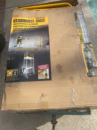 Scaffold duard rail sydtem 1