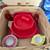 REALLY NICE  PICNIC BASKET W/ACCESSORIES SET 2 thumbnail