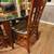 QUALITY SOLID WOOD DINING SET WITH 4 DINING CHAIRS 3 thumbnail