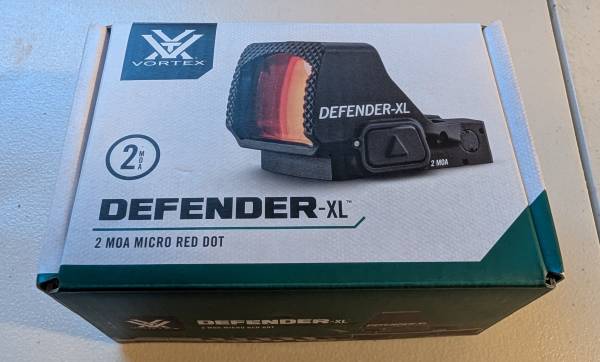Vortex Defender XL 2MOA 1