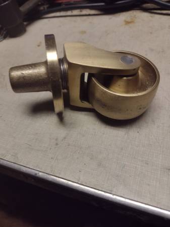 Brass casters 1