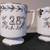 Vintage Lefton 25th Anniversary Footed Mugs 2 thumbnail