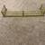 Antique Brass Fireplace Fender 3 thumbnail