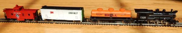 N scale model train 1