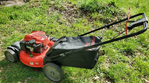 Push Mower - 21-Inch - Self-Propelled FWD - Craftsman - Red 1