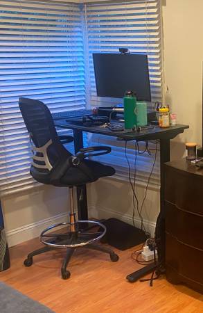 Standing Desk & Office Chair 1