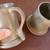 Set of 2 Antique/Vintage English Pewter Mugs/Tankards/Steins. Lot B 2 thumbnail