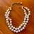 CAROLEE double strand faux pearls, Vintage, Mint condition 3 thumbnail