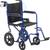 Drive Medical EXP19LTBL 19 lbs. Folding Transport Wheelchair 1 thumbnail