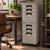 🩶Gray Stackable 3-Drawer Filing Cabinets – Rolling 1 thumbnail