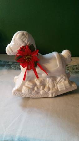 Christmas Rocking Horse Decoration 1