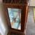 Vintage Wicker Cabinet with wicker wall mirror 4 thumbnail