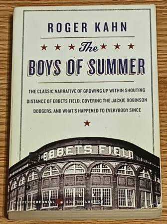The Boys of Summer by Roger Kahn Baseball Book Brooklyn Dodgers Clean! 1