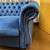 2020 Ember Interiors Aaniya Velvet Chesterfield Loveseat Sofa, Navy Blue. Free t 4 thumbnail