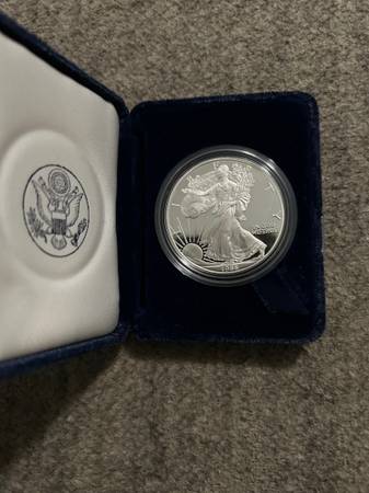 1996 Silver American Eagle 1