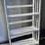 White Wood Slatted Shelf – 4 Tier Storage or Display Rack 1 thumbnail