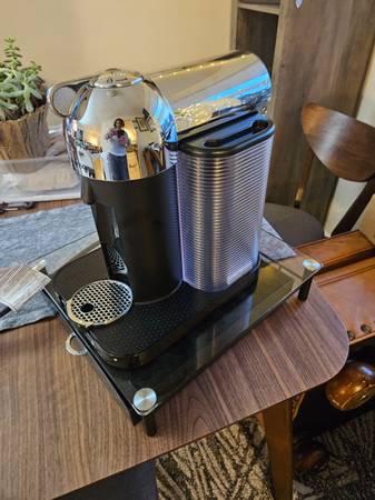 Nespresso Virtuo Coffee Maker & Pod Storage Drawer 1