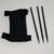 6" tactical ninja throwing spike set dart quills combat kunai daggers 1 thumbnail