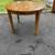 Vintage midcentury modern round dining table 2 thumbnail