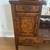 Stunning Antique Victorian Burled Wood Vanity With Mirror 8 thumbnail