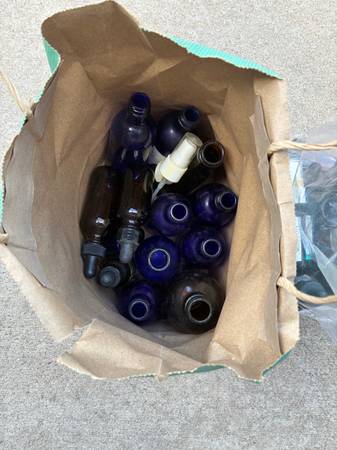 Tincture bottles various sizes empty 1