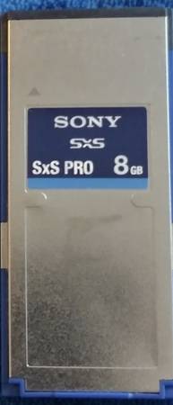 Sony SBP-8 8GB SxS Pro Memory Card 1