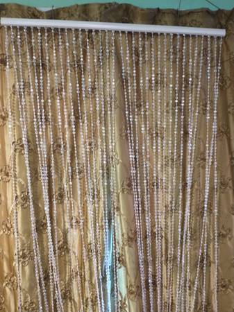 crystal beaded curtain. 1