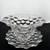 Fostoria American Clear Mayonnaise / Sauce Bowl With Underplate 1 thumbnail