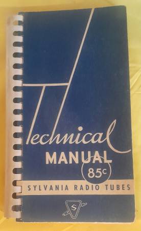 1949 Technical Manual for Sylvania Radio Tubes 1