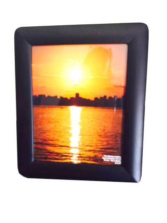 BLACK SLEEK & MODERN PICTURE FRAMES 8 X 10 1
