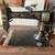 ORIGINAL VINTAGE WHITE SEWING MACHINE 3 thumbnail